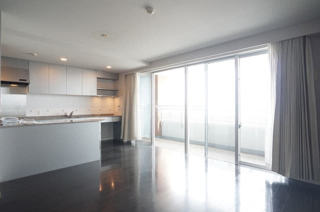 居室・リビング LDK16.7畳・カーテンとレースカーテンは残置物です・20